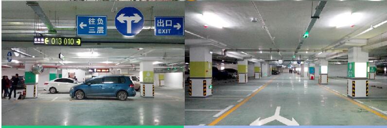 智能停车场引导系统为您寻找停车空位